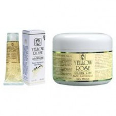 Підтягує гелева маска з золотом Йелоу Роуз Golden Line - Face Radiance Gel Mask Yellow Rose