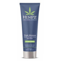Ніжний зволожуючий крем-гель для душу потрійної дії Хемпз Triple Moisture Body Wash Hempz