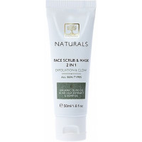 Маска - скраб для обличчя 2-в-1 БіоСелект Naturals Face Scrub & Mask 2 in 1 BIOSelect