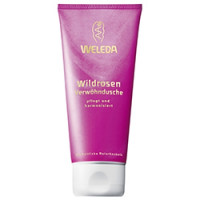 Рожевий зволожуючий гель для душу Веледа Wildrosen Verwоhndusche Weleda