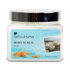 Скраб для тіла з сіллю Мертвого моря і ароматом океану Сі Оф Спа Body Scrub Ocean Sea Of Spa