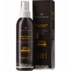 Сонцезахисний масло-бронзатор для обличчя і тіла SPF6 Хістомер ACTIVE PROTECTION OIL SPF6 HISTOMER