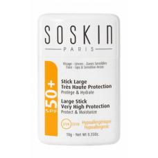 Сонцезахисний стик з дуже високим ступенем захисту SPF 50+ Соскін Large Stick very high protection SPF50 + SoSkin