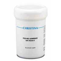 Пілінг-гоммаж з вітаміном Е для всіх типів шкіри Христина Peeling Gommage with vitamin E Christina