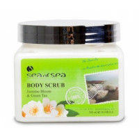 Скраб для тіла Зелений чай і жасмин Сі Оф Спа Body Butter Green Tea & Jasmine Bloom Sea Of Spa