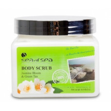 Скраб для тіла Зелений чай і жасмин Сі Оф Спа Body Butter Green Tea & Jasmine Bloom Sea Of Spa