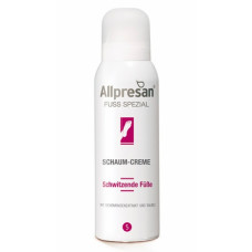 Крем-піна 5 при підвищеному потовиділенні стоп Аллпресан 5 Foot Cream Foam Allpresan