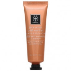 Скраб відлущуючий для делікатного очищення з абрикосом Апівіта Face Scrub Apricot Apivita