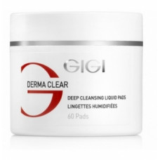 Вологі спонж для пілінгу з кислотою Джи Джи DERMA CLEAR Deep Cleansing Liquied Pads Gigi