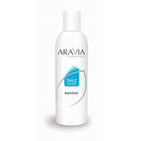 Тальк з ментолом Аравія Профешнл Talc Menthol Aravia Professional