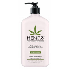 Зволожуючий рослинне молочко для тіла з гранатом Хемпз Pomegranate Moisturizer Hempz