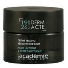 Нічний відновлювальний крем-ексфоліант Академі Creme peeling renovatrice nuit acide lactique & acide salicylique Academie