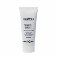 Сонцезахисний крем SPF 50 з тоном (середній) Біо Мер Solar Cell Defense SPF 50+ Medium Bio Mer