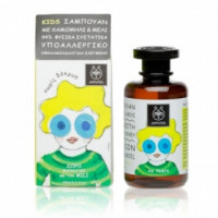 Дитячий шампунь з ромашкою і медом Апівіта Babies & Kids Natural Baby Kids Shampoo With Chamomile & Honey Apivita