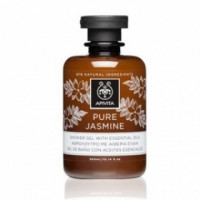 Гель для душа "Натуральний жасмин" з ефірними маслами Апівіта Pure Jasmine Showergel with Essential Oils Apivita