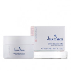 Поживний ніжний крем для чутливої шкіри 24h Жан д'Арсель Care for Sensitive and Couperose skin Crеme Douceur rich Jean d'Arcel