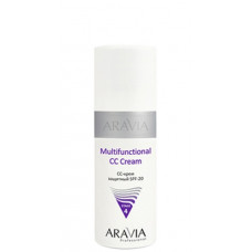 CC-крем захисний SPF-20 Аравія Профешнл Multifunctional CC Cream Aravia Professional