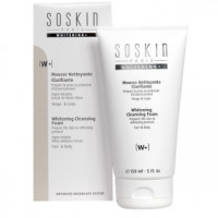 Що очищає мус для особи з освітлюючим ефектом Соскін Whitening Cleansing Foam SoSkin