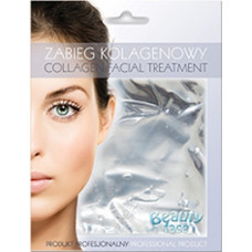 Маска колагенова з екстрактом перлів Б'юті Фейc Kolagen Maska z ekstraktem perlowym Beauty face