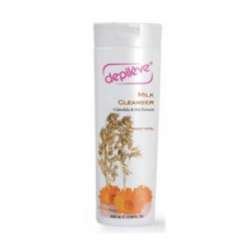 М'яке молочко після епіляції з екстрактом ромашки і вівса Депилив Milk cleanser Depileve