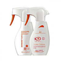 Сонцезахисний спрей SPF20 Жермен де капучіно Solar line Golden Caresse SPF 20 Germaine de Capuccini