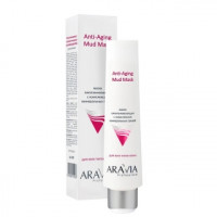 Маска омолоджує з комплексом мінеральних грязей Аравія Профешнл Anti-Aging Mud Mask Aravia Professional
