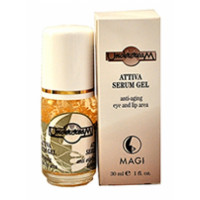 Антивіковий гель-сироватка для контуру навколо очей і губ М.Маджі NEW ATTIVA SERUM GEL M.Magi