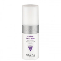 Крем для обличчя відновлюючий з азуленом Аравія Профешнл Azulene Face Cream Aravia Professional