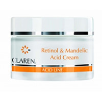 Крем проти зморшок з мигдальною кислотою і ретинолом Клара Retinol & Mandelic Acid Cream Clarena