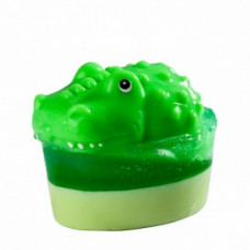 Гліцеринове мило Крокодил. Велика іграшка Органік Glycerin soap Crocodile Most toy Organique