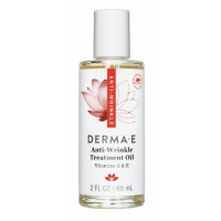 Масло з вітамінами А і Е проти зморшок Дерма Е Anti-Wrinkle Vitamin A & E Treatment Oil Derma E
