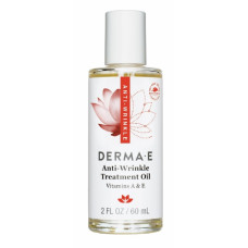 Масло з вітамінами А і Е проти зморшок Дерма Е Anti-Wrinkle Vitamin A & E Treatment Oil Derma E