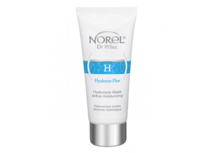 Інтенсивно зволожуюча маска з гіалуроновою кислотою Норель Hyaluron Plus - Hyaluronic mask active moisturizing Norel