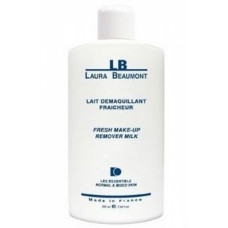 Очищає молочко для всіх типів шкіри Лаура Бомонт FRESH MAKE UP REMOVER MILK Laura Beaumont
