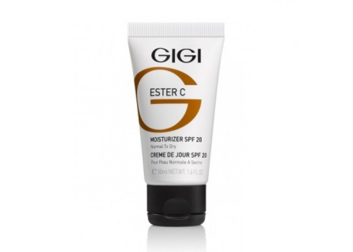 Денний оновлюючий крем з SPF 20 Джи Джи ESTER C Moisturizer Cream SPF 20 Gigi
