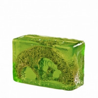 Гліцеринове мило куб Грецький і Люфа Органік Glycerin soap cube Greek and Loofah Organique
