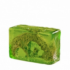 Гліцеринове мило куб Грецький і Люфа Органік Glycerin soap cube Greek and Loofah Organique
