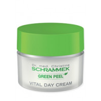 Витализирующая денний крем DAY CREAM VITAL GREEN PEEL SKIN CARE SCHRAMMEK