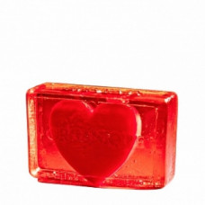 Гліцеринове мило куб Серце для нього Органік Glycerin soap cube Heart for him Organique