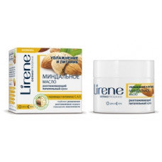 Розгладжує живильний крем Мигдальне масло Лірен Almond Oil Smoothing and Nourishing Cream Lirene