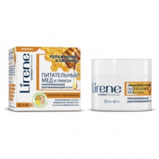 Омолоджуючий крем, що розгладжує Поживний Мед і Лимон Лірен Moisture and Nourishment Cream Lirene