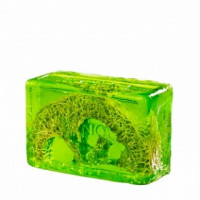 Гліцеринове мило куб Магнолія і Люфа Органік Glycerin soap cube Magnolia and Loofah Organique
