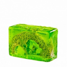 Гліцеринове мило куб Магнолія і Люфа Органік Glycerin soap cube Magnolia and Loofah Organique