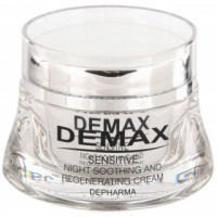Нічний заспокійливо-відновлювальний крем Демакс Sensitive night soothing Demax