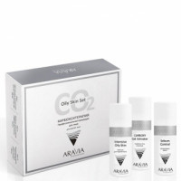 Карбоксітерапіі набір для жирної шкіри Аравія Профешнл Oily Skin Set Aravia Professional