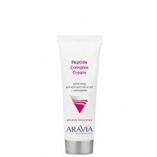 Крем-догляд для контуру очей і губ з пептидами Аравія Профешнл Peptide Complex Cream Aravia Professional