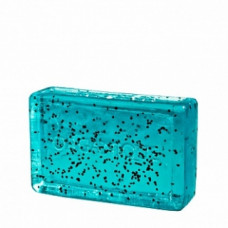 Гліцеринове мило куб Море і мак Органік Glycerin soap cube Sea and poppy Organique