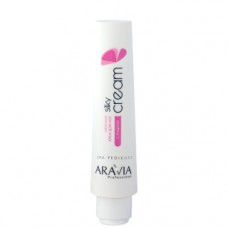 Крем для ніг шовковий з пудрою Аравія Профешнл Silky Cream Aravia Professional