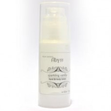Мерехтливий лосьйон для тіла з ваніллю і глітером Спа Абісс Sparkling Vanilla Body Lotion Spa Abyss