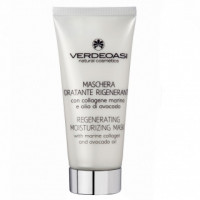 Зволожуюча маска з морським колагеном Вердеоасі Regenerating Moisturizing Mask with marine collagen and avocado oil Verdeoasi